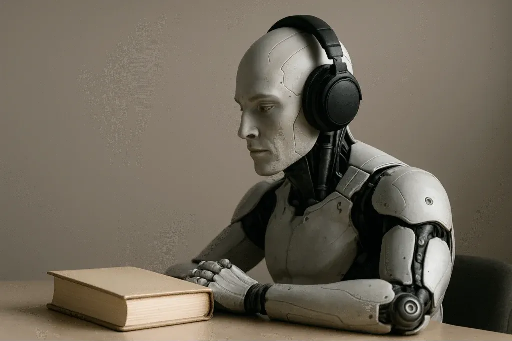 Audiobook gerado por IA substitui a leitura tradicional?